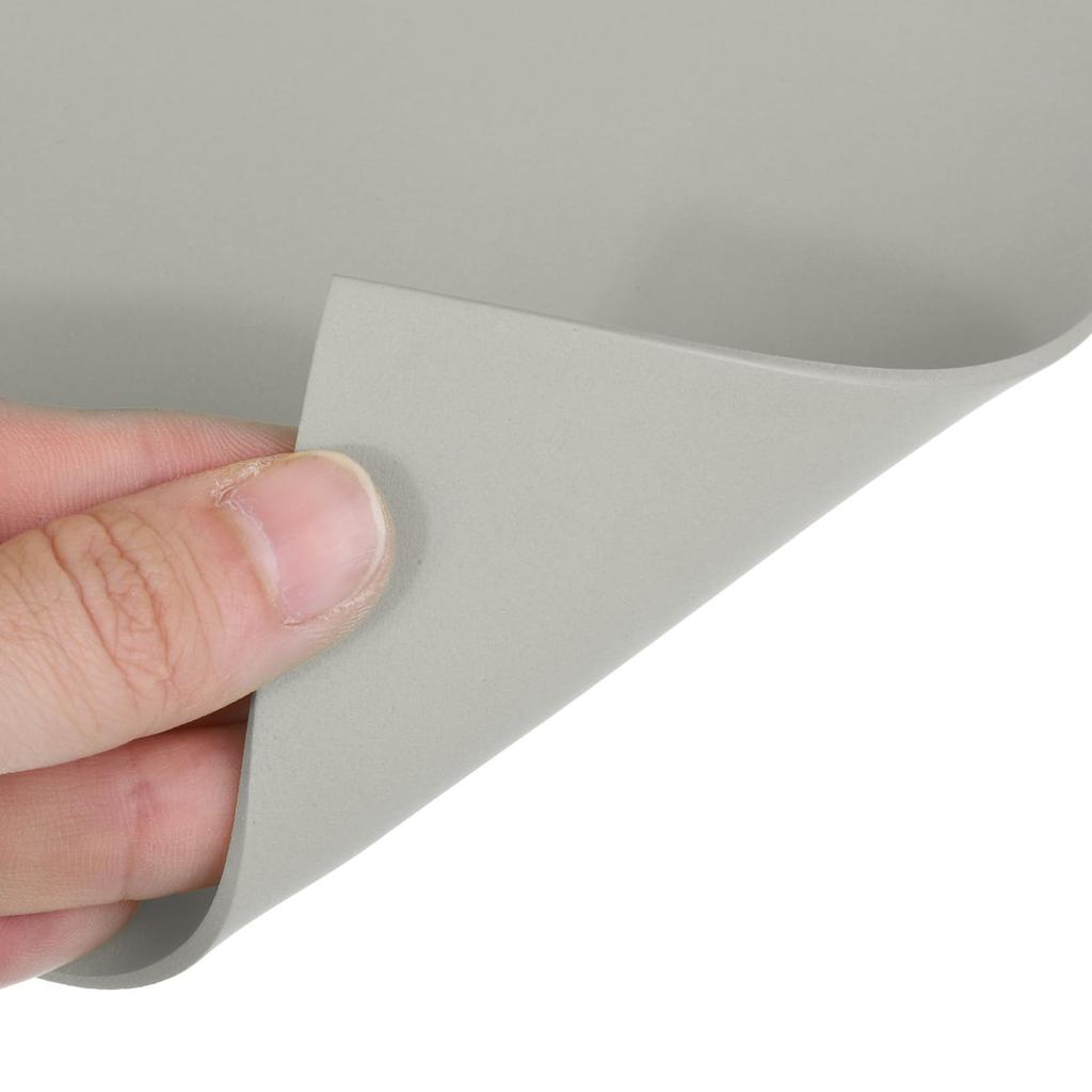 uxcell EVA Foam Sheets Gray x 2mm Thick Craft Foam EVA Sheets Costume Arts Crafts Projects Set of 5 35.4" 19.7" &