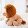 Latest Sitting and Lying Lion Doll Kawaii Plush Toy Handmade Doll Cartoon Anime Cute Pillow Children's Birthday Gift Doll