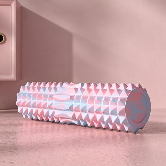 Foam Roller 4-Ball Massage Stick, Deep Tissue Muscle Sore Pain Relief Massager, Roller Massager for Leg Arm Belly Back Body