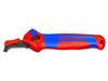 KNIPEX Cable Knife 16 50 145 SB for Circular and Vertical Cuts