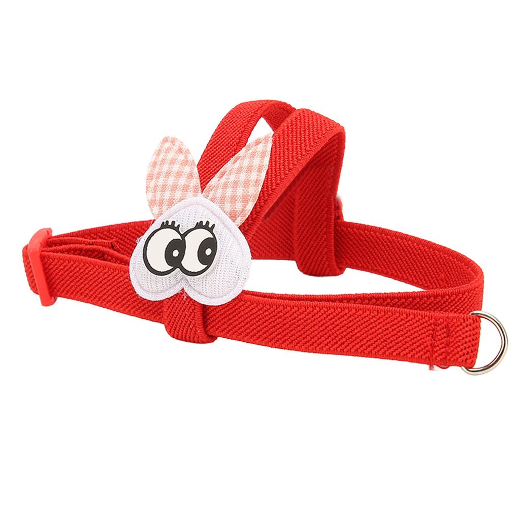 Pet Bird Harness Leash Cute Cartoon Lightweight Bird Flying Harness Traction Rope for Scarlet Macaw Budgerigar