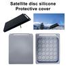 Silicone Protective Case for Starlink Mini Rocks Hail UV Impact Resistant Waterproof Outdoor Dish Antenna Protector Cover Sleeve Shell