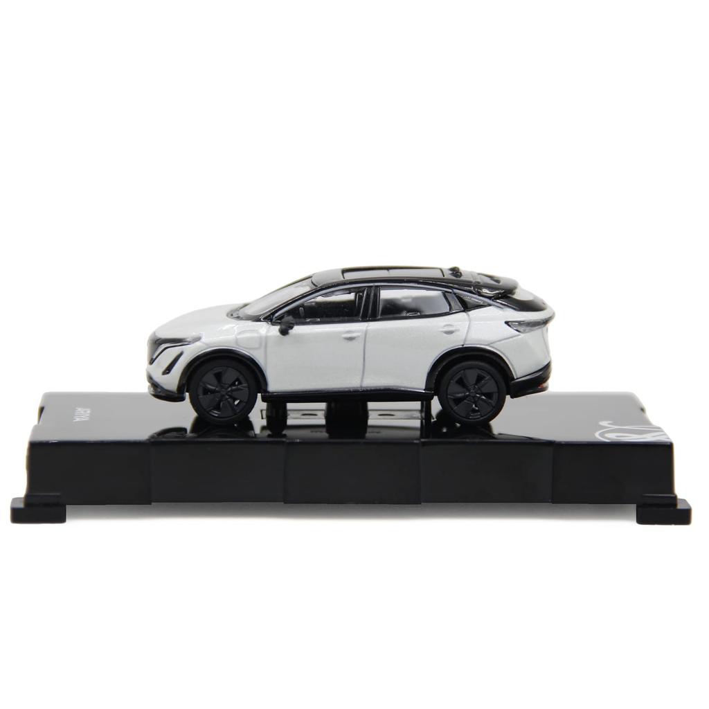 Paudi Model Ariya 2023 1/64 Scale Miniature Car Collection, Finished Product, White