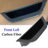 LHD RHD из углеродного волокна, левая и правая внутренняя дверная ручка, подлокотник, панель, замена накладки для BMW X3 X4 F25 F26