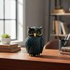 Cute Owl Statue Vintage Owl Sculpture Entryway Decoration Animal Statue  TV Cabinet