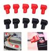 8 Pcs Car Battery Insulating Cover Red Black Terminal Boot Round Rubber 20x12MM PVC Cable Lug Protector Cover Lug Caps for Auto