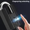 Водонепроницаемый замок с отпечатком пальца, управление приложением, электронный замок, прочный умный навесной замок, шкаф