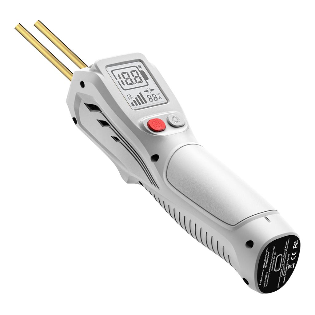 Cordless Plastic Welder, LCD Display Plastic Welding Kit with 200PCS Hot Staples, USB Rechargeable Plastic Welder Gun