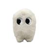 Cute Big Eyes White Plush Doll Soft Fluffy Anime Stuffed Animal Kawaii Birthday Gift For Fans Collection