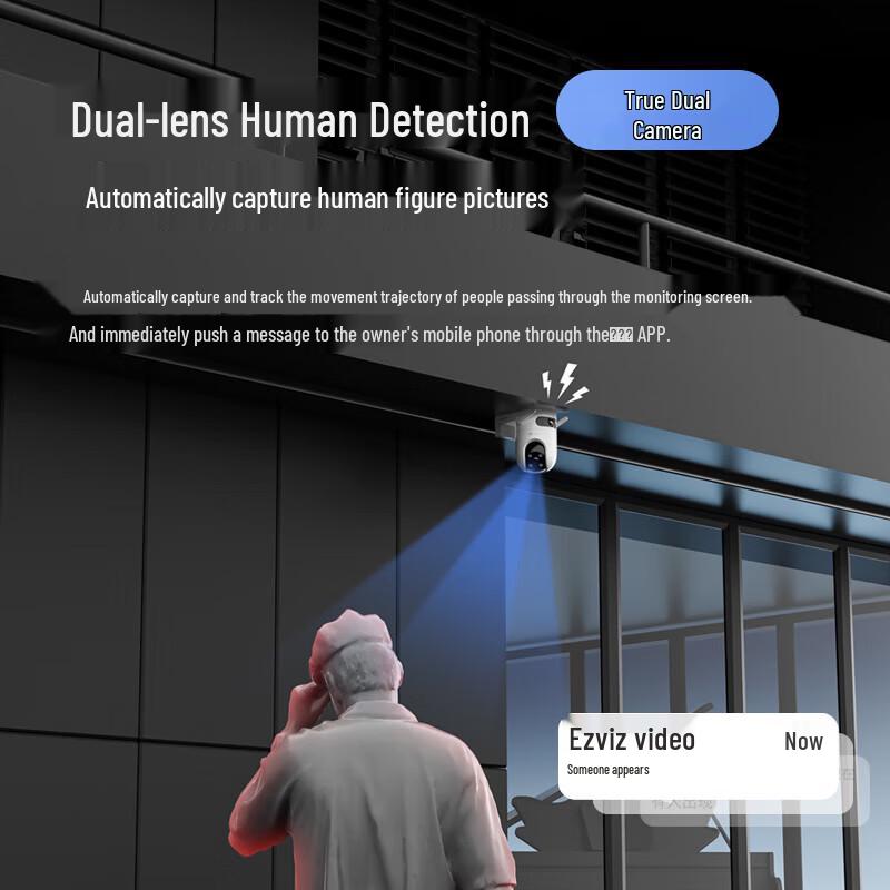 EZVIZ H9c Dual-Lens Smart Home Security Camera (CN version)