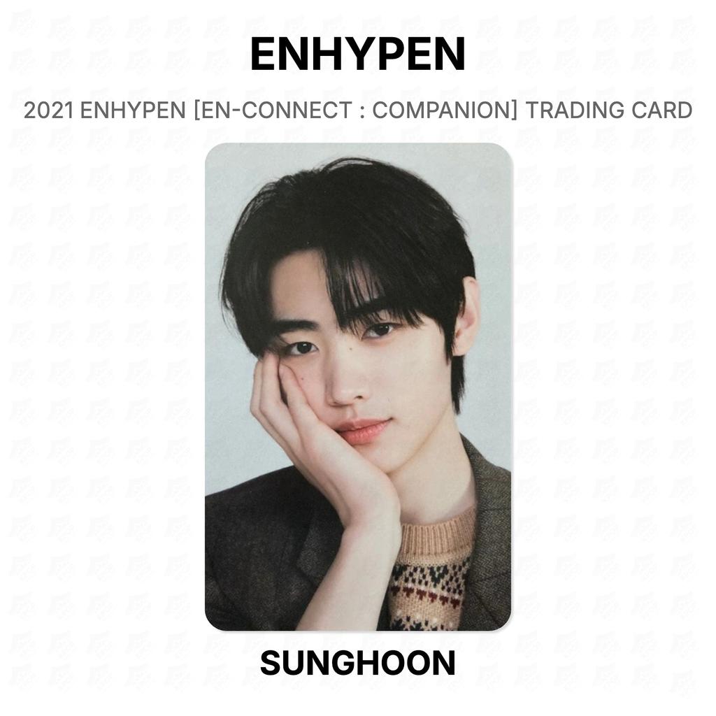 ENHYPEN 2021 ENHYPEN [EN-CONNECT : КОМПАНЬОН] ТОРГОВАЯ КАРТОЧКА Официальная фотокарточка