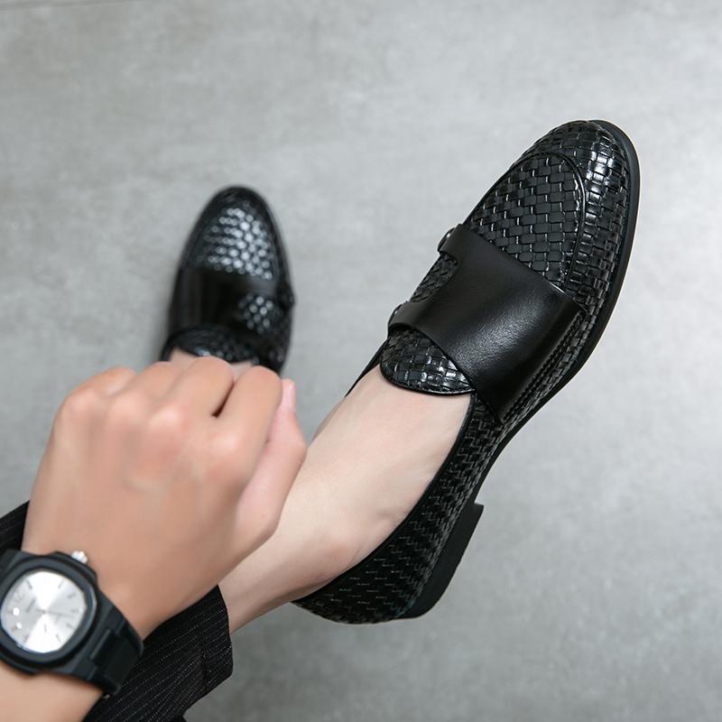 Модные мужские кожаные туфли, лоферы, брендовые, удобные и универсальные, для отдыха на природе, для офиса, для мужчин, для вождения