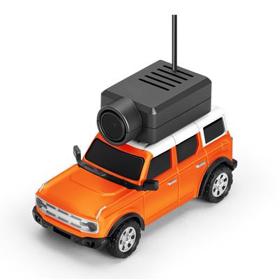 1:64 Мини Радиоуправляемая Машинка, 2.4G FPV Машинка на Радиоуправлении с HD Камерой 720P, Гироскопом, Светодиодной Подсветкой, Управляемая через Приложение, Транспортное Средство для Детей