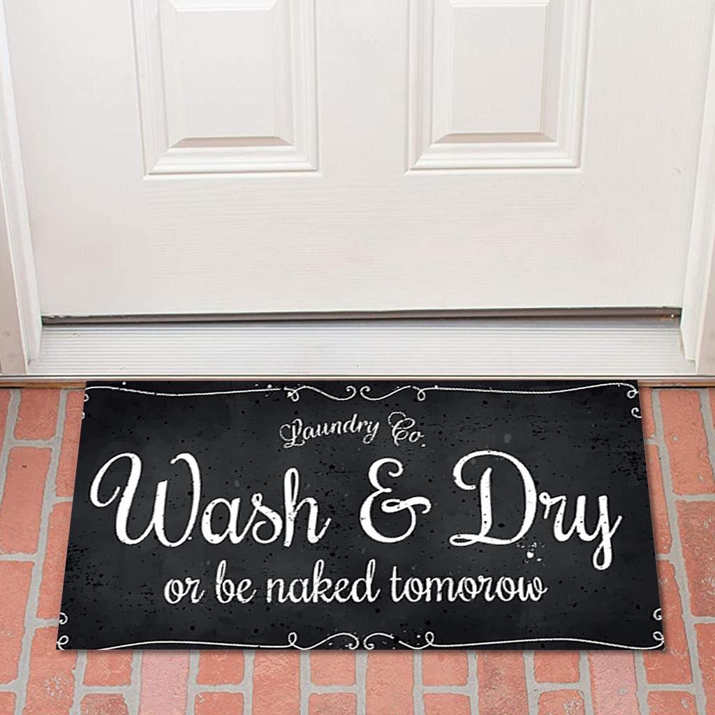 Ковер для прачечной, противоскользящие фермерские дома, кухонные коврики, декоративные аксессуары для ванной комнаты, прачечной