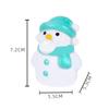 Creative Cute Christmas Extrusion Toys Cartoon Santa Claus Snowman Elk Decompression Squeeze Toys Children Christmas Gifts