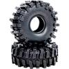 HOBBYSOUL 1.0 Crawler Tires 70mm Tall 1.0'' Mud Slingers X Super Soft Sticky Tyre for RC 1/24 SCX24 1/18 TRX4M Upgrades
