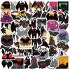50 Cartoon Moth Man Doodle Stickers Guitar Notebook Suitcase DIY Waterproof Stickers