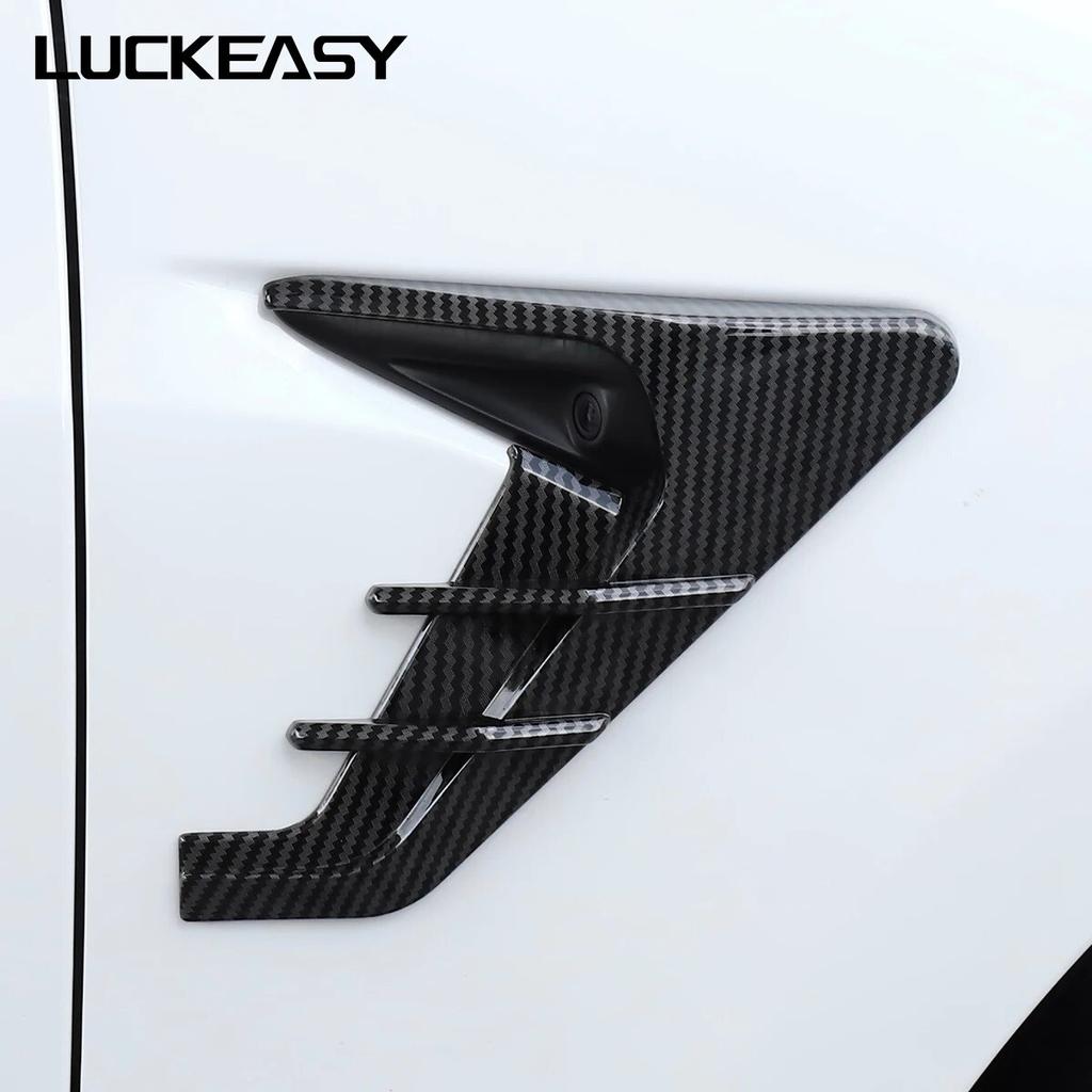 Для Tesla Model 3 Y боковые части камеры автомобиля, боковое крыло, крышка панели, спойлер, пылезащитный чехол, украшение, модификация, аксессуары model3 2023