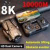 New JJRC YK8 Drone 4K HD ESC Camera Wide Angle 5G WIFI FPV Optical Flow Positioning 360° Obstacle Avoidance Brushless Motor RC Quadcopter Toy Gift