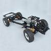 For RCRUN 1/10 LC80 Car Shell Car Frame RCRUN RUN80 LC80 Metal Chassis Kit 1/10 RC Crawler Chassis Car Upgrade Parts