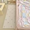 VIKAMA Длинные коврики с бантом, Удобные мягкие коврики для спальни девочки, прикроватные коврики, коврики для окон, коврики для пола в прихожей, домашнее украшение
