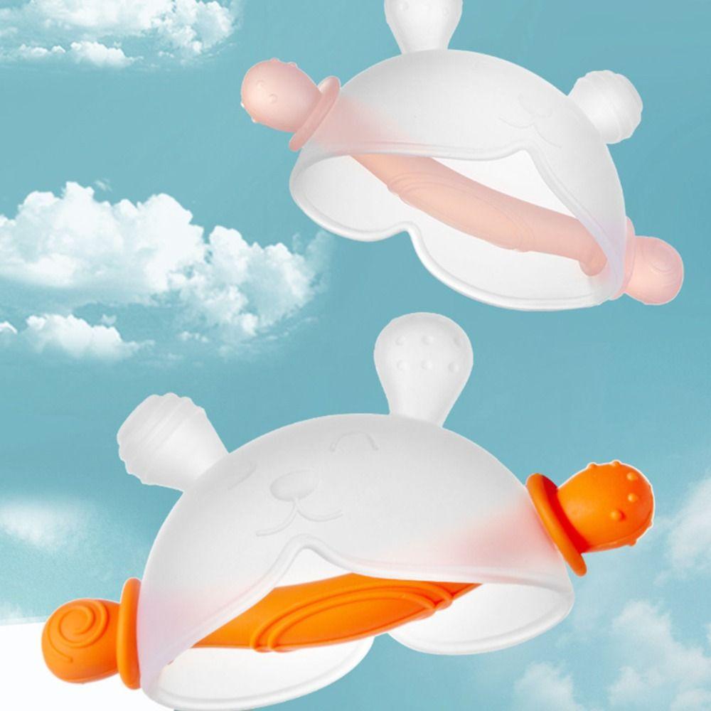 Силиконовые прорезыватели-перчатки, моющиеся детские прорезыватели, удобный ручной прорезыватель для младенца