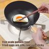 Чугунная сковорода Сковорода с антипригарным покрытием Кастрюля Сотейник для приготовления омлета Вок для готовки Легко чистить Кухонный гаджет Совместима со всеми плитами
