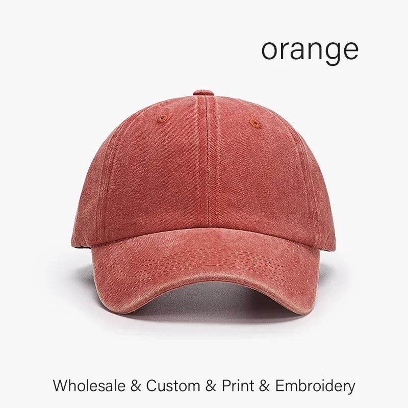 SLECKTON Custom Cap Logo Embroidery Retro Baseball Cap для мужчин и женщин DIY Design Letter Hat Customize Graphic Print Wholesale