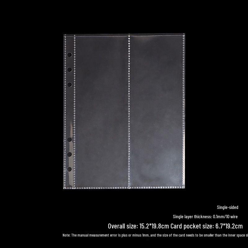 Набор планеров Xiaohongshu A5 на кольцах - Цветная обложка с 6 отверстиями