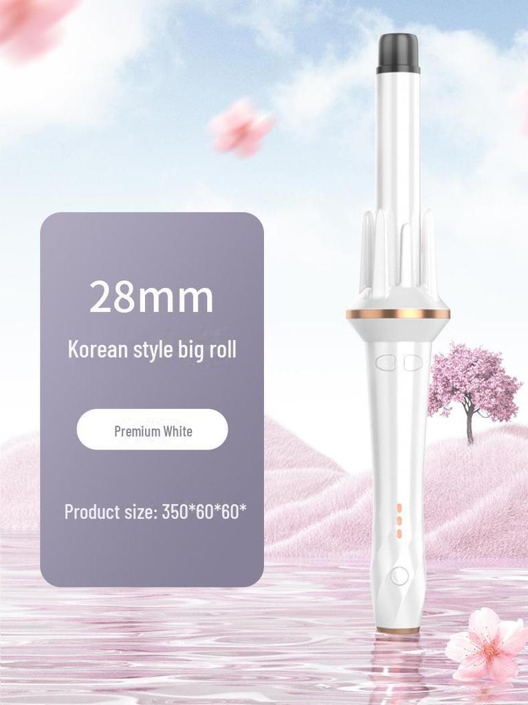 Автоматические щипцы для завивки с отрицательными ионами — крупные волны и кудри, безопасны для волос женщин.