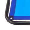 Welding Screen with Frame, 1.74 x 2.34m Welding Curtain Screen, Flame-Resistant Vinyl Protection Screens with Lockable Swivel Wheels & 6-Level UV