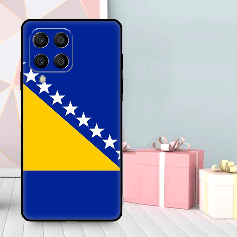 Чехол с флагом Боснии для Samsung Galaxy M36 M12 M52 M06 M16 M56 M33 M15 M55 M31 M13 M14 M53 M32 M35 M34 M54