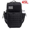 25L/45L Tactical Backpack for Women/men Survival Laser Cut Molle Daypack School Bag Gym EDC Rucksack with Dual Cup Holder