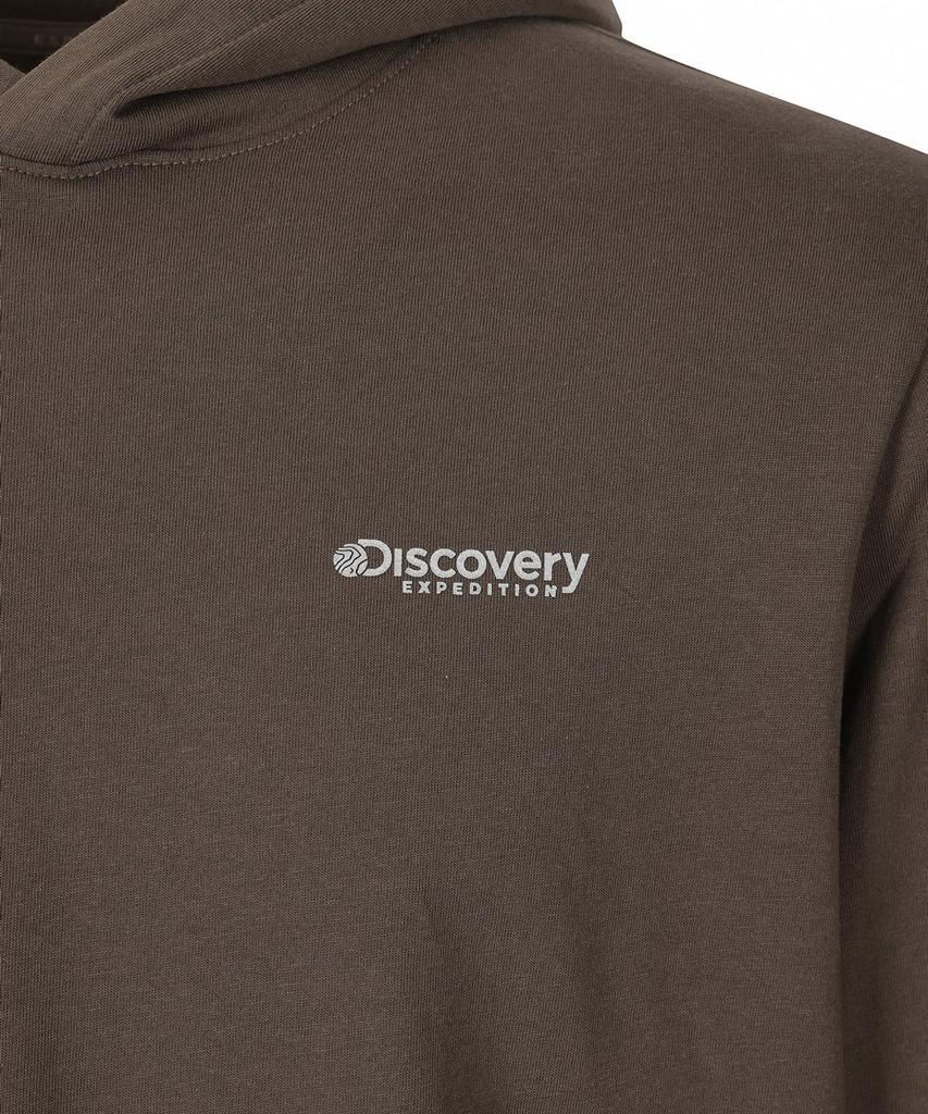 Мужская толстовка с капюшоном и длинным рукавом DISCOVERY EXPEDITION (коричневый)