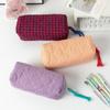 Storage Lattice Pattern Bag Pencil Case For Students Gift Lightweight Portable
