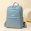 Однотонный ПУ рюкзак Студенческий школьный рюкзак Женский рюкзак большой вместимости