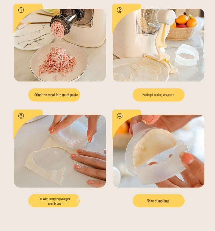 Немецкий фаворит: Автоматическая многофункциональная машина для прессования и смешивания теста для лапши и пельменей