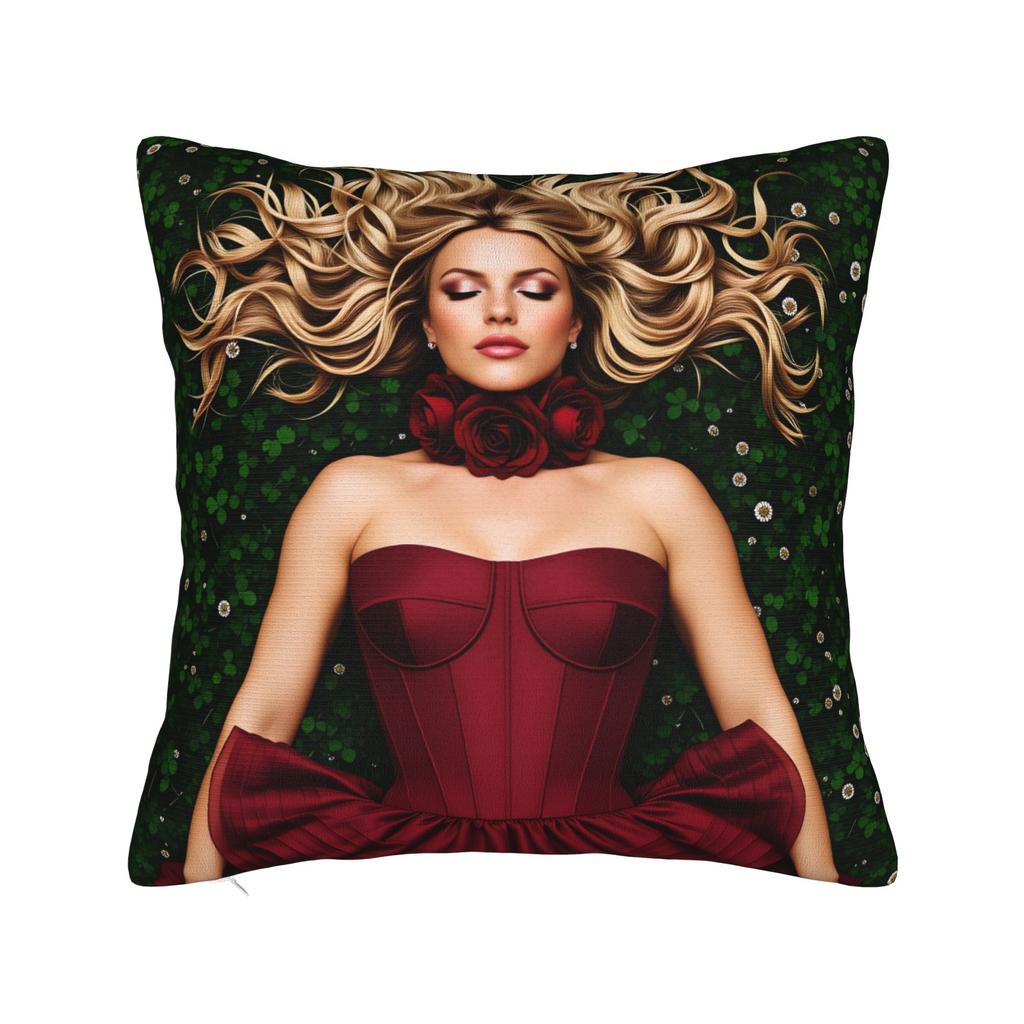 Pillow Cover Singer B-Britneyy S-Pearss Cute Funny Pillow Case For Sofa Home Decoration Pillowcases