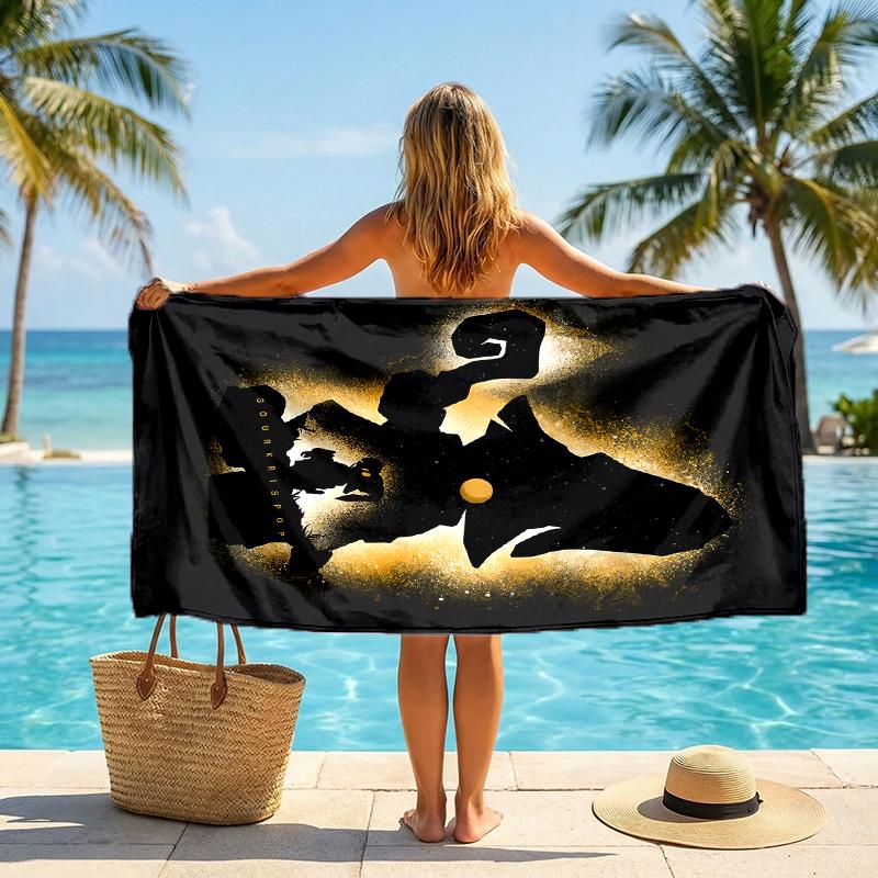 Ff9 Vivi Fashion Beach Towel: Ideal for Summer Adventures Soft, absorbent and quick drying suitable for swimming and bathing