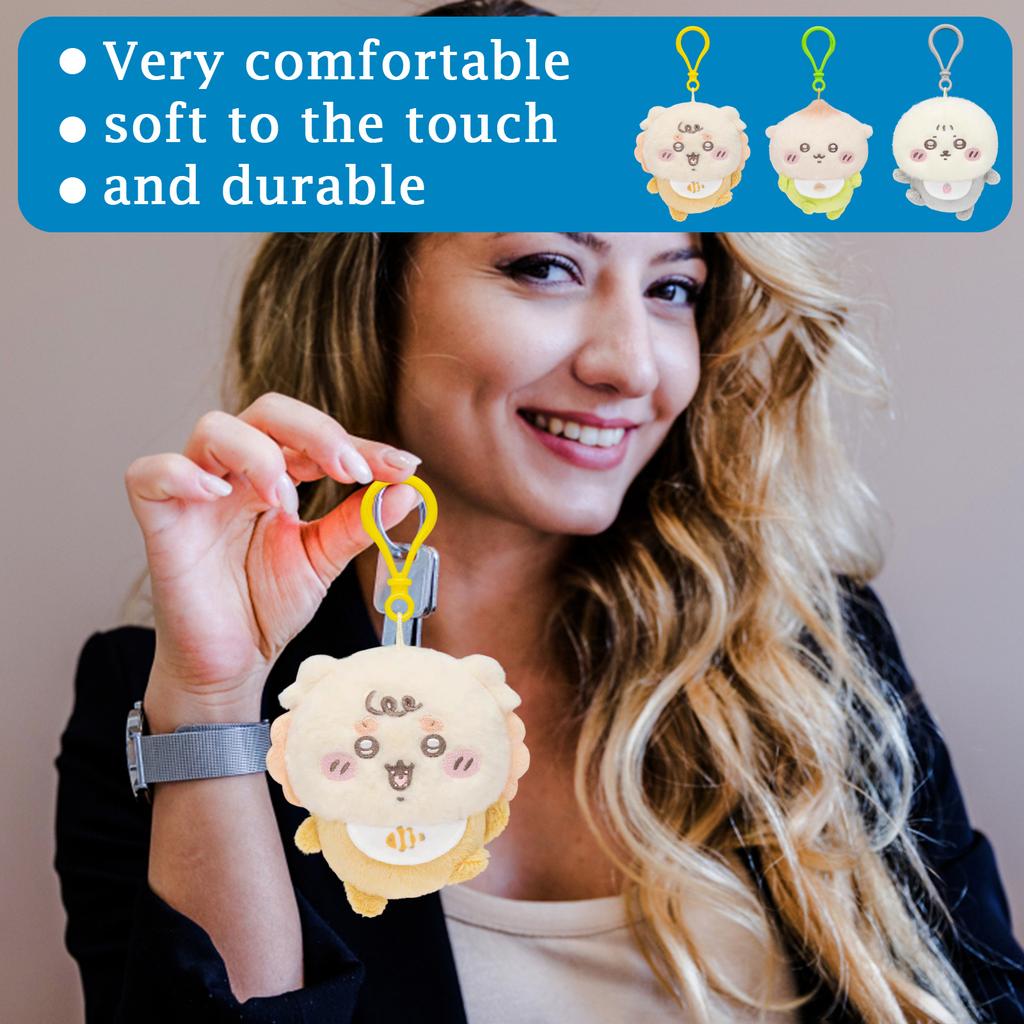 Мультяшная милая кукла плюшевая игрушка брелок маленькая подвеска