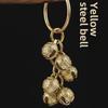 Custom Brass Bell Keychain Pendant for Men & Women