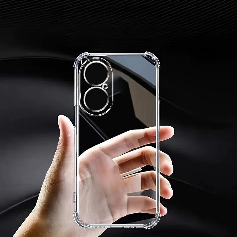 EUCAGR Прозрачный чехол для телефона Для Huawei Enjoy 80 4G Мягкий ТПУ Силикон Для Huawei Enjoy80 Задняя крышка Прозрачный чехол