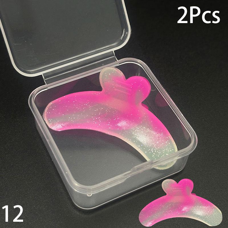 2 шт. силиконовые накладки для ресниц, препятствующие выпадению ресниц, противоскользящая лента для подъема ресниц, многоразовые накладки для завивки ресниц, прокладка для завивки ресниц, подъем ресниц