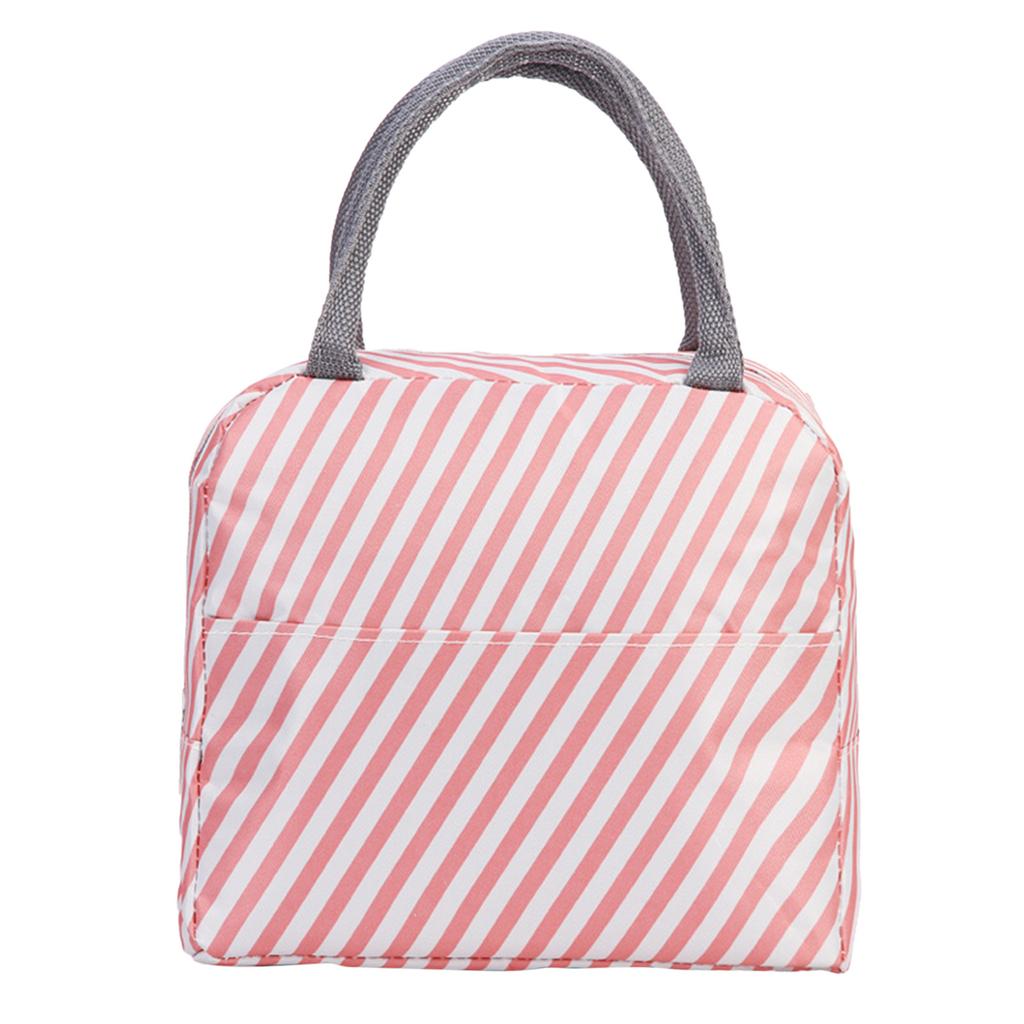 SOC Fashion New Portable Waterproof Thickness Picnic School Lunch Bag Office