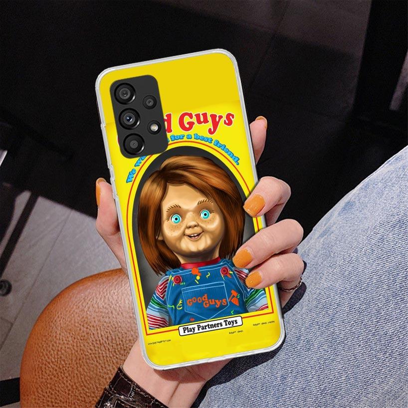 Чехол для телефона Chucky Child's Play для Samsung Galaxy A17 A16 A15 A14 A13 A57 A56 A55 A54 A53 A37 A36 A35 A34 A33 A26 A25 A24 A23 Ga