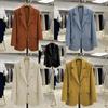 Spring Autumn New Temperament Commuting Blazer Women Advanced Sensible Fried Street Suit Top Coats Jacket Women Clothing 2024