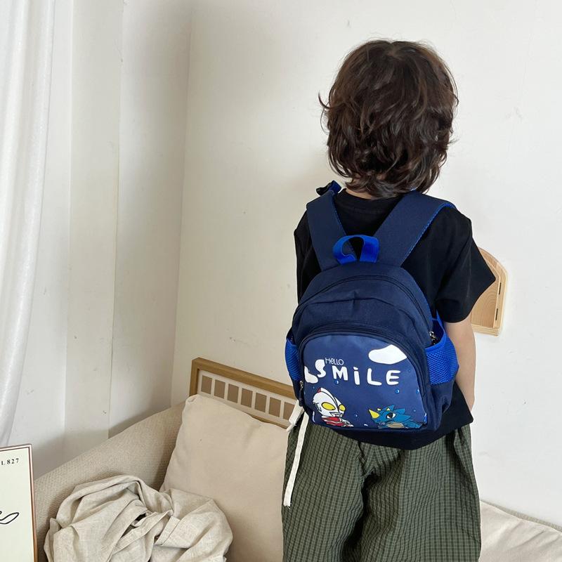 Kindergarten Primary School Students Schoolbag Cute Cartoon Foreign Style Cool Boys And Girls Backpack Children'S Backpack