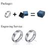 Titanium Rings for Men 8mm Matte Black Engagement Wedding Band for Male Comfort Fit Plus Size