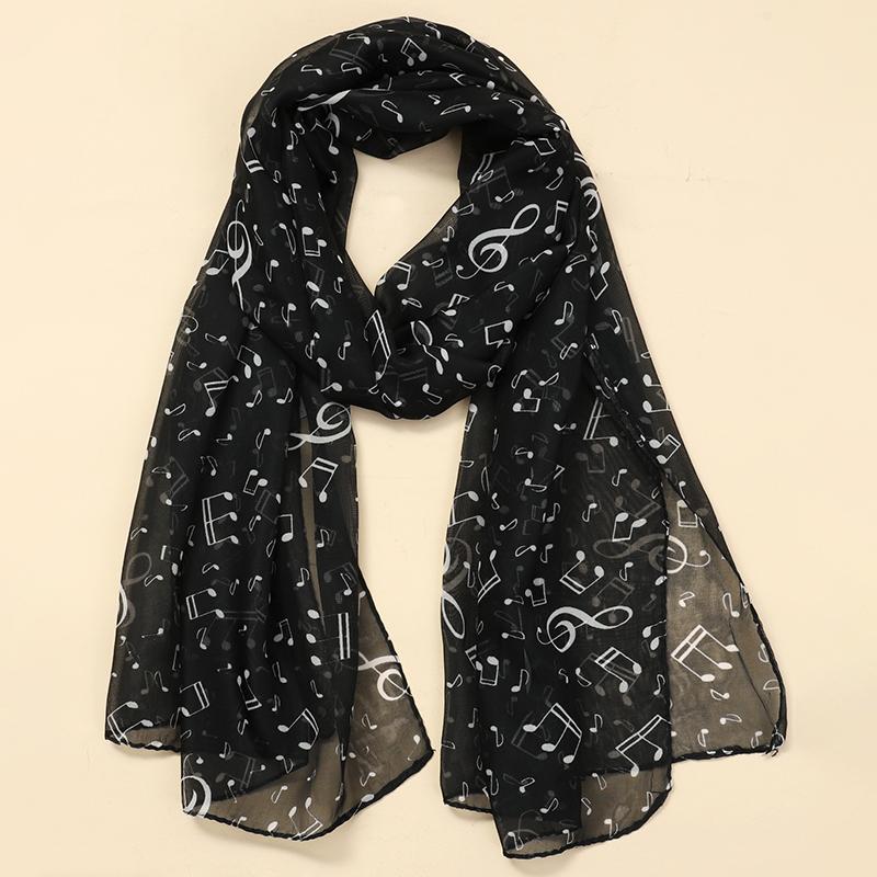 Новая Мода 50*160см Леопардовый Принт Шифон Жоржет Шелковый Шарф Женский Фуляр Лист Лотоса Длинная Шаль Летняя Элегантная Бандана