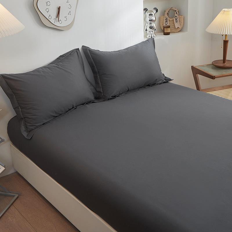 Новый хлопок чистый хлопок 13372 однотонный твил джет матрас простой матрас защитный чехол нескользящая простыня матрас